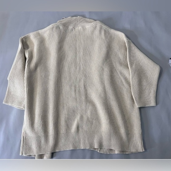 NWT Banana Republic Women's Beige Long Sleeve Open Front Cardigan Size Large - Picture 8 of 10